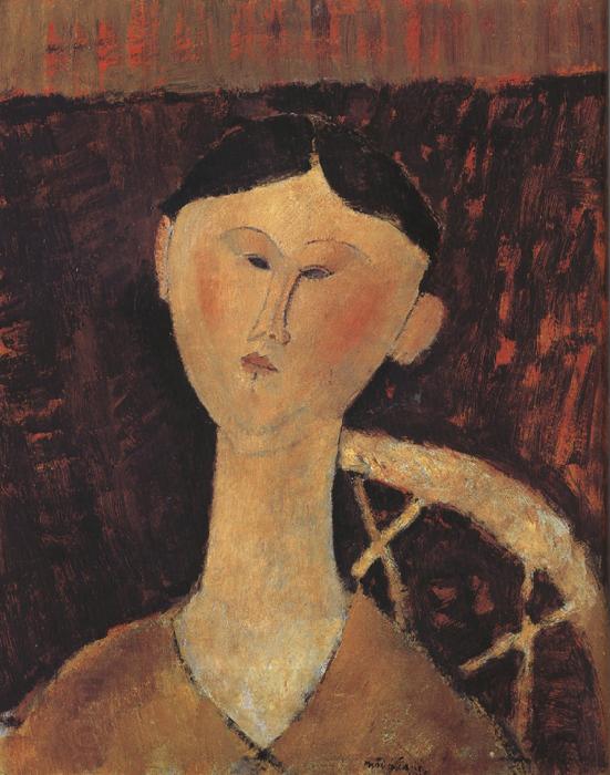 Amedeo Modigliani Portrait of Mrs.Hastings (mk39)